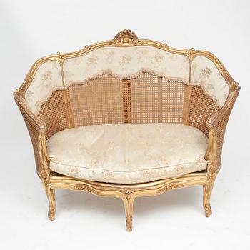 SOFFA, rokokostil, 1900-talets början.