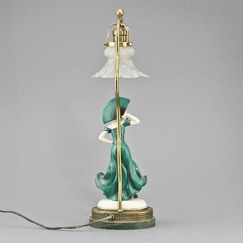 BORDSLAMPA,1910/20-tal.