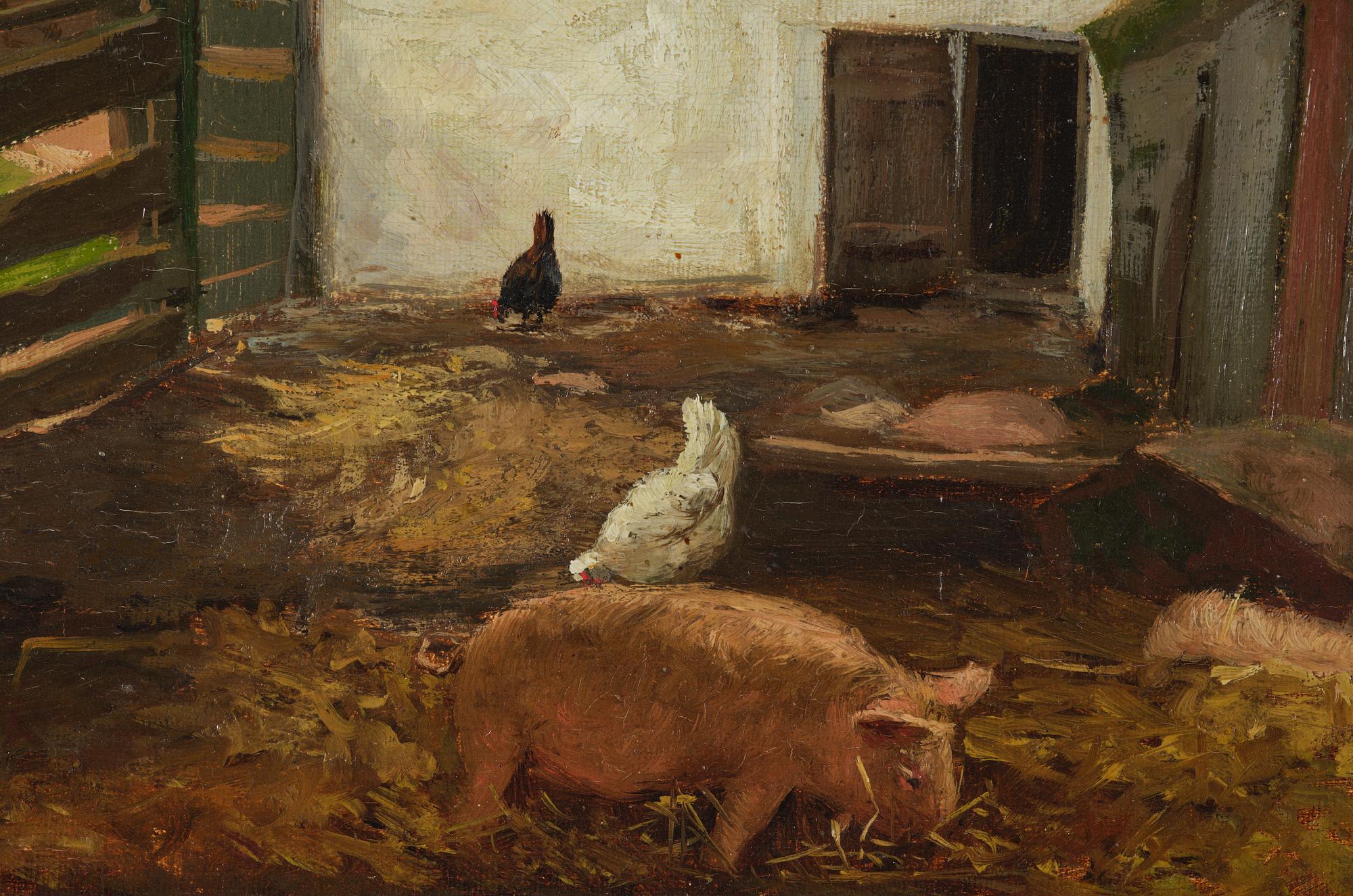 Jakob Kulle, På gården.