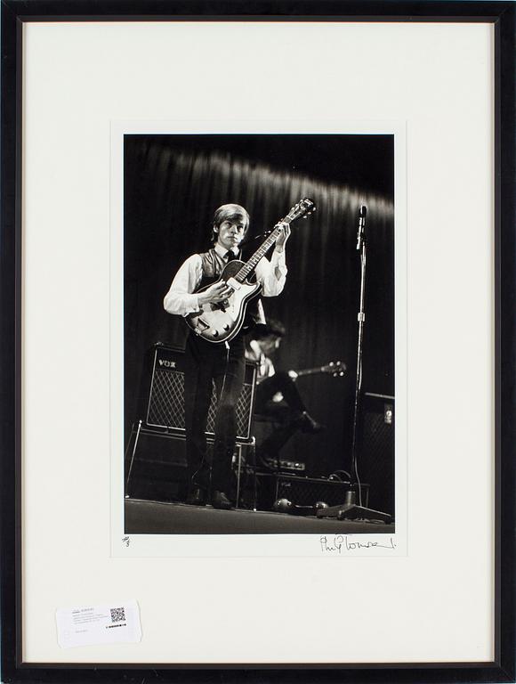 PHILIP TOWNSEND, gelatin silver print "Rolling Stones", signed Philip Townsend and numbered AP 1/5.