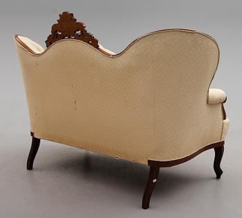 SOFFA, rokokostil, 1800-talets andra hälft.
