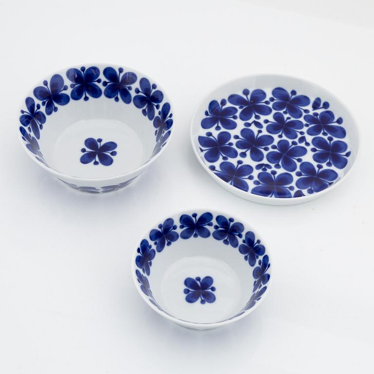 Marianne Westman, frukostservis, 25 delar, porslin, "Mon Amie", Rörstrand.