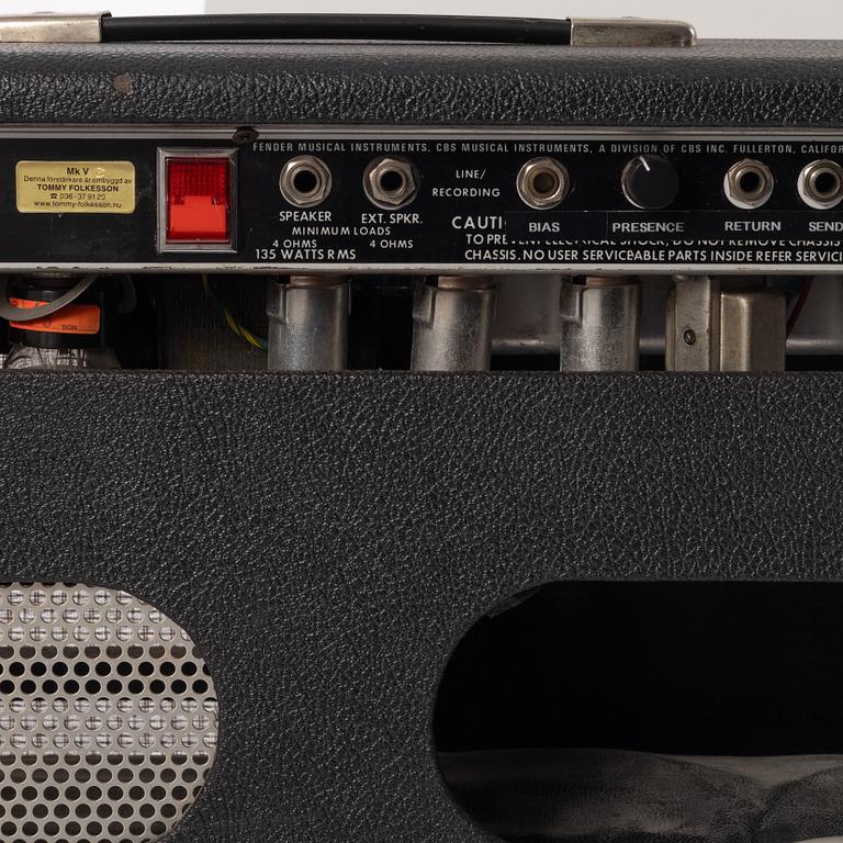 Fender, "Dual Showman Reverb" modified guitar amplifier, Tommy Folkesson.