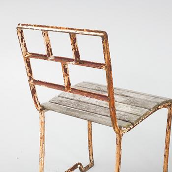 Carl Hörvik, a pair of garden chairs, possibly manufactured by Thulins vagnfabrik, Skillingaryd.