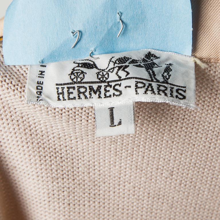 BLUS, HERMÈS, fransk storlek L.