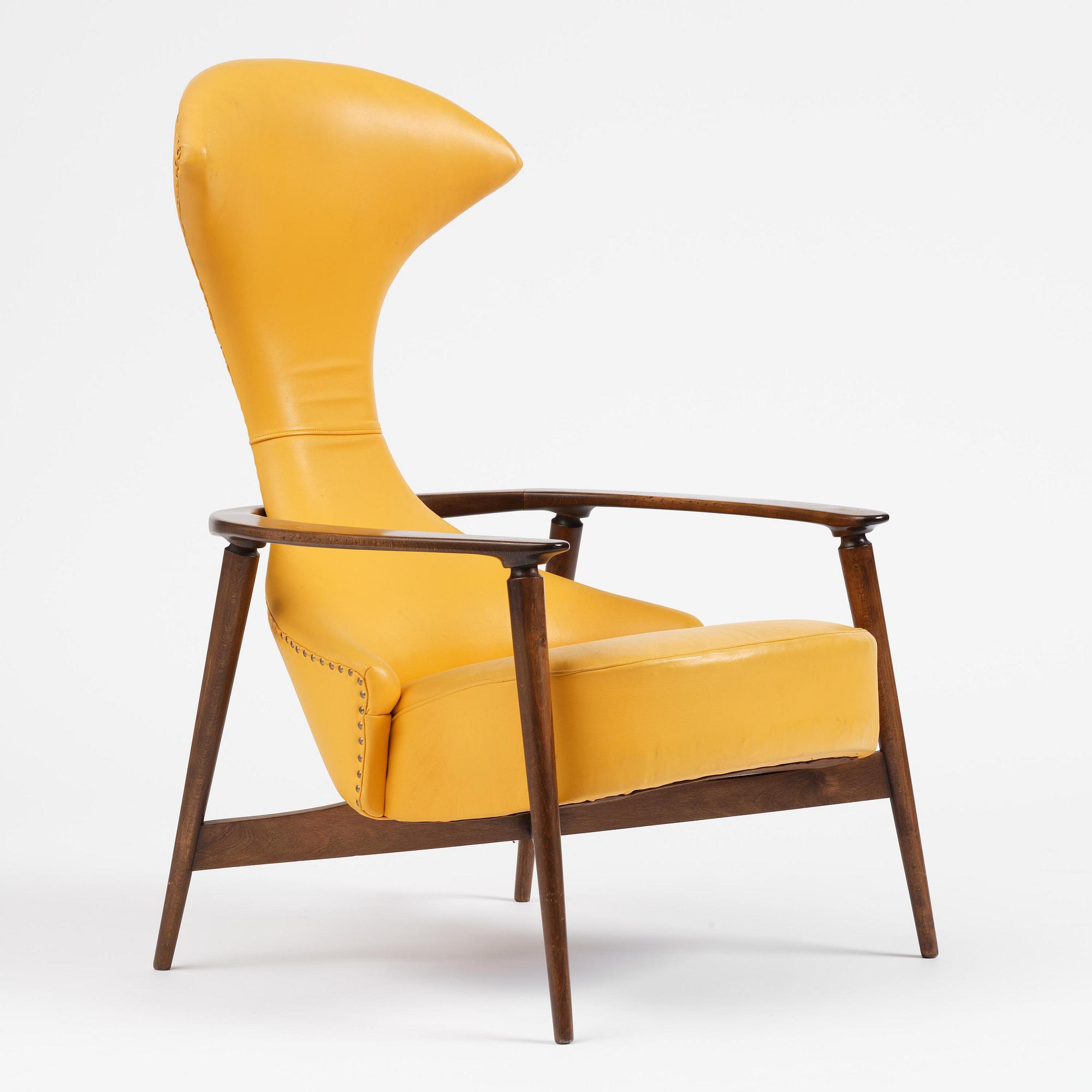 Bengt Ruda, a rare "Cavelli" armchair, Ikea, 1958-59.