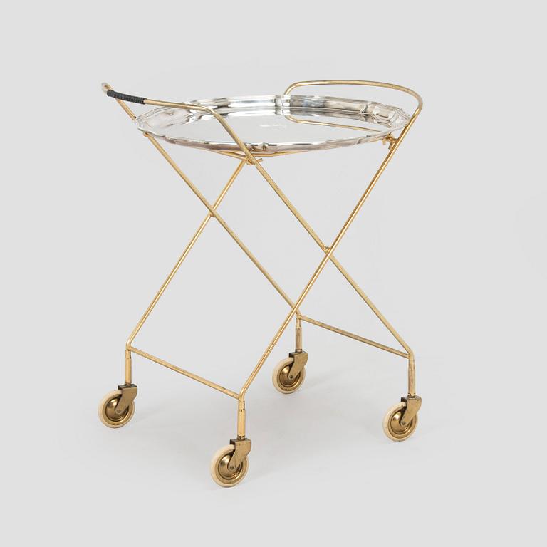 A mid-20th-century serving trolley.
