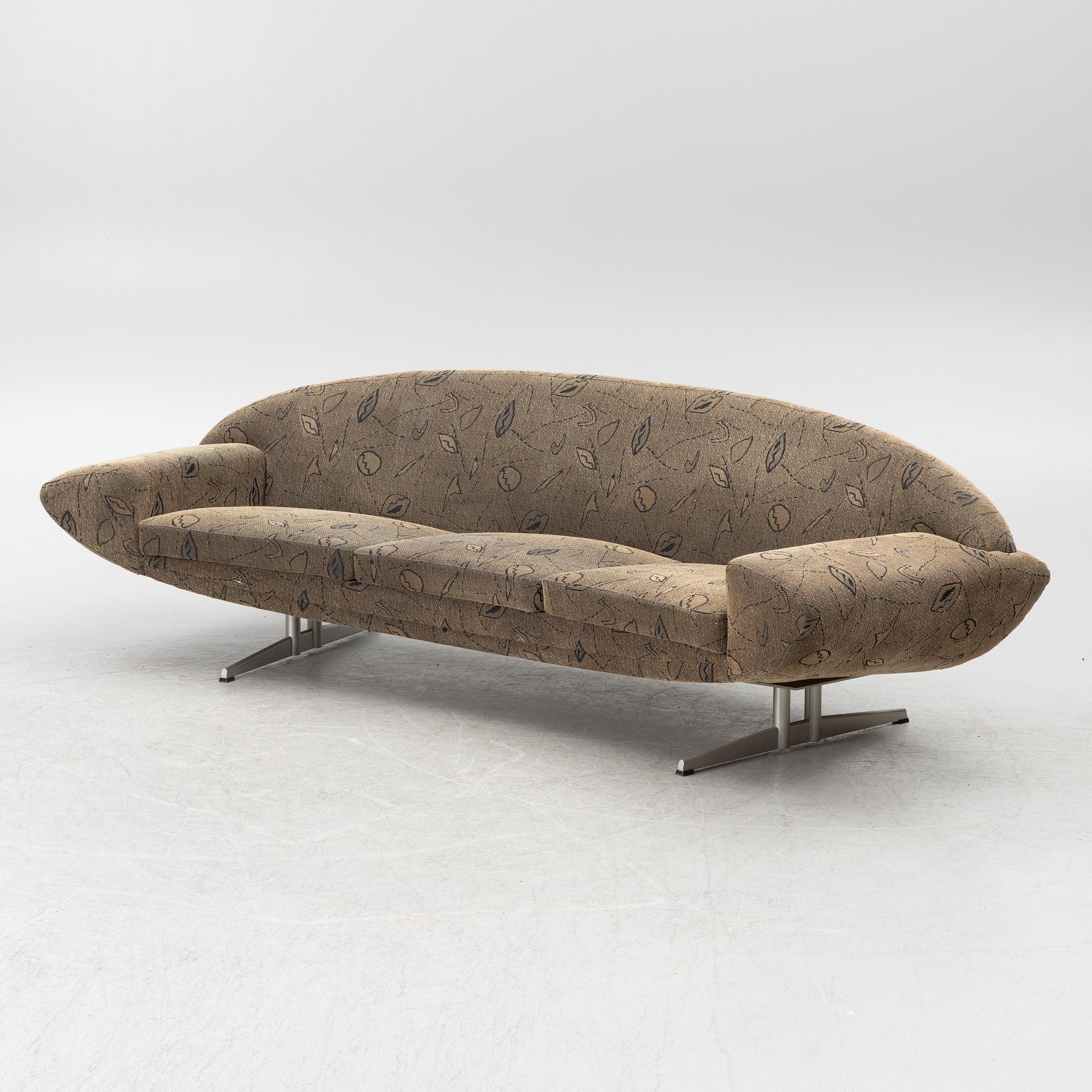 Johannes Andersen, soffa, "Capri", Trensum, tidigt 1970-tal.