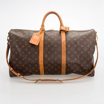 Louis Vuitton, 'Keepall 55 bandoulière', weekend bag.