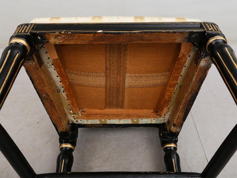 STOLAR, 4 st, gustavianska, 1700-talets andra hälft.