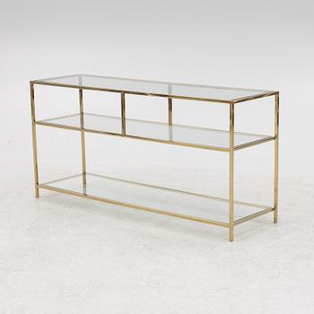 Ruth & Joanna, console table, "Shelby", contemporary.