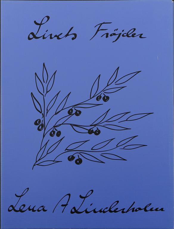 LENA LINDERHOLM, 3 st, färglitografier, signerade och numrerade 405/1750.