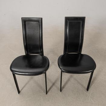 Giorgio Cattelan, chairs, 6 pieces, Italy, 1980s.