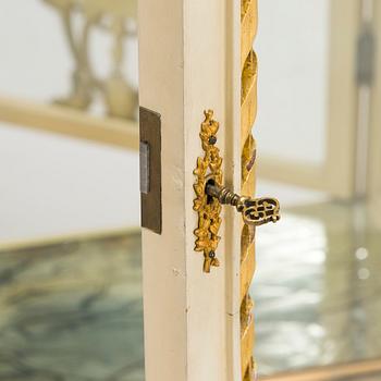 A late Gustavian style cabinet/display cabinet, early 20th century.