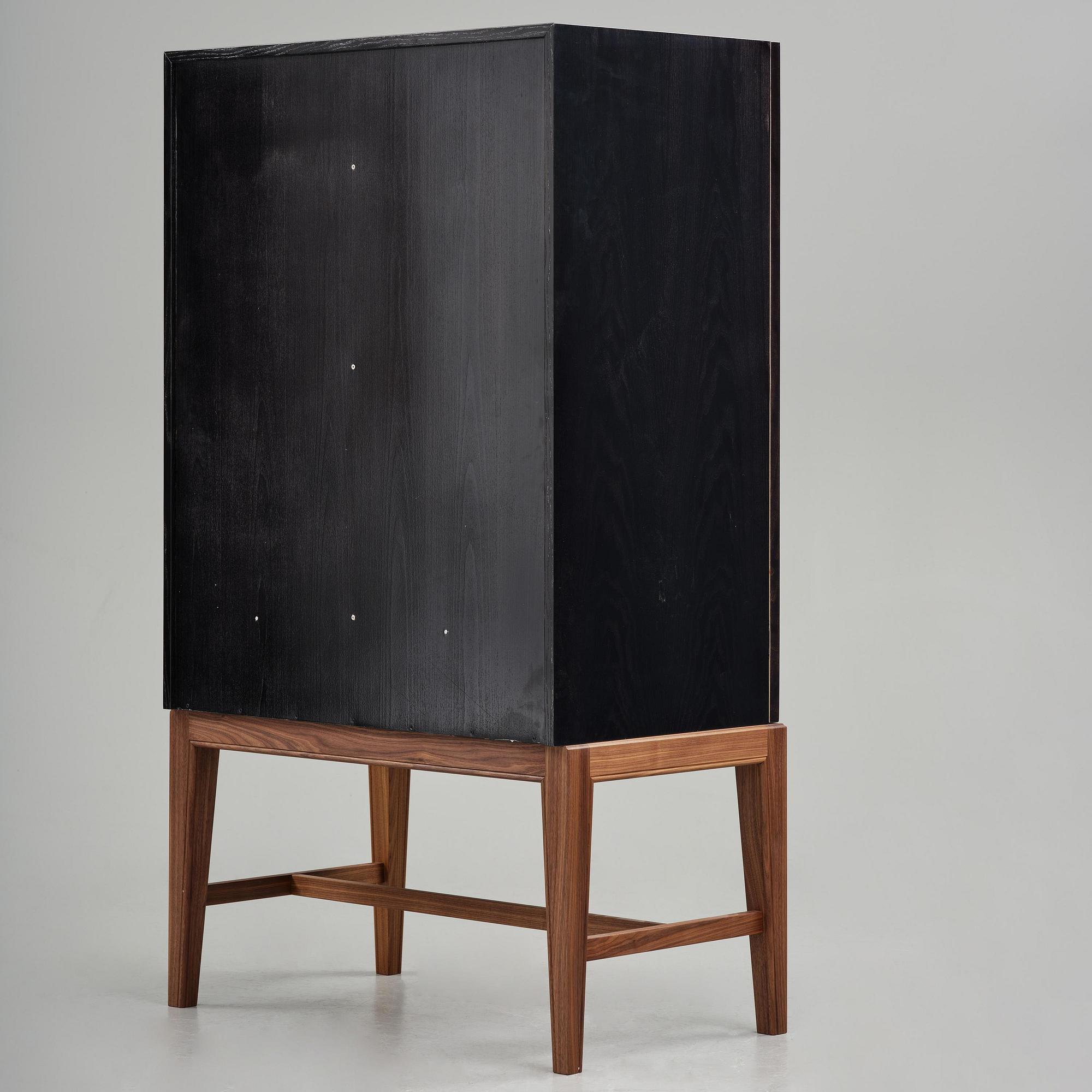 Attila Suta, a unique cabinet, executed in his own studio, Stockholm, 2025.
