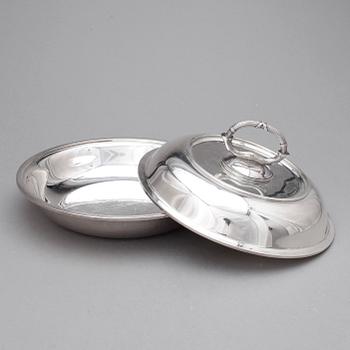DUBBELKAROTT, sterlingsilver, Okubo, Japan, 1900-tal. Vikt 1607 gr.