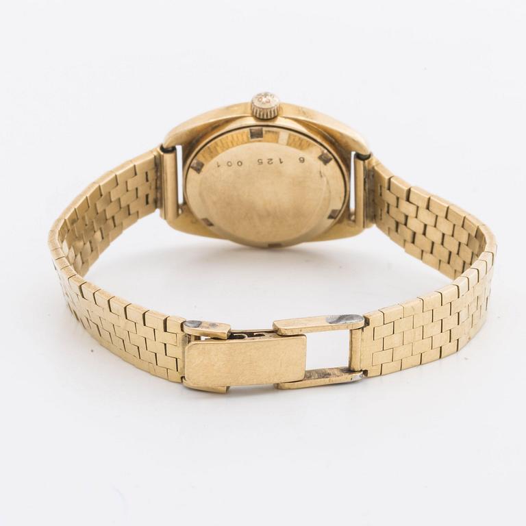 ETERNA-MATIC Concept 80 armbandsur 18K guld ca 2,2x2,8 cm.