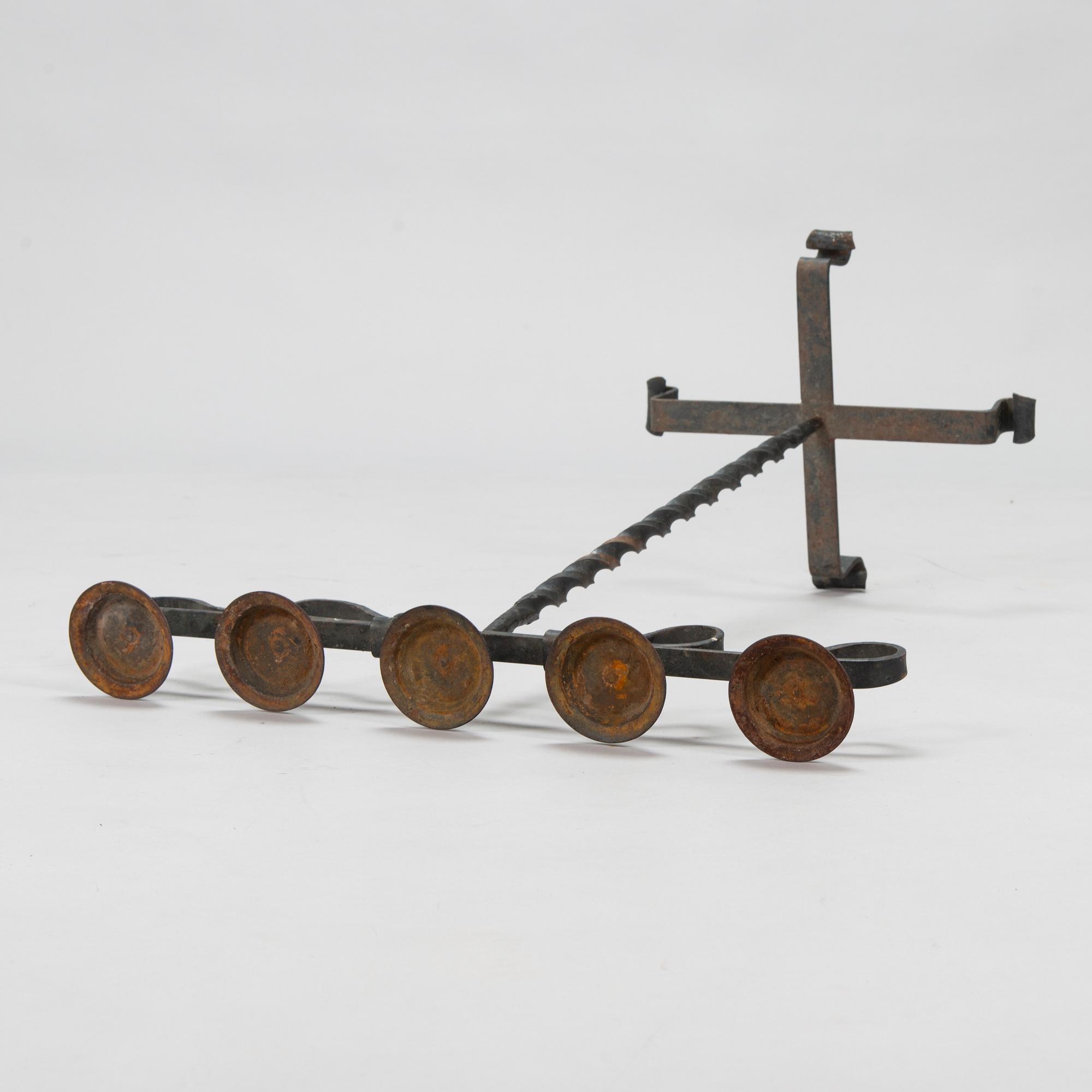 Golvljusstake, 1930-tal.