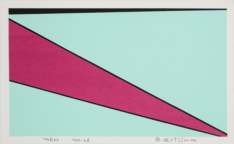 OLLE BAERTLING, färgserigrafi, 1965-68, signerad och numrerad 196/300.