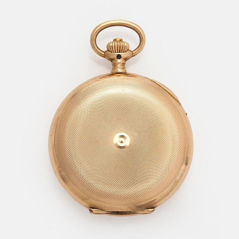 International Watch Co. (IWC),  fickur, 31,5 mm, 14K guld, ankargång, plexiglas.