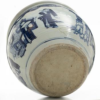 Ytterfoder, porslin, Kina, sen Qingdynasti.