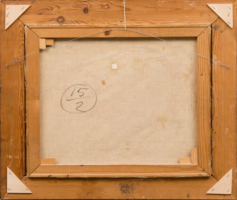 BÖRJE BARKMAN, oil on canvas, signed and dated -47.