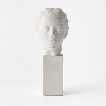 Carl Milles after antique, sculpture. With inscription. Plaster, height 22 cm.