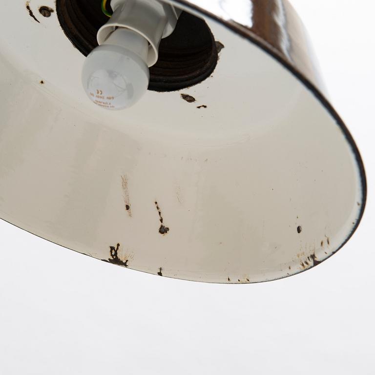 PAAVO TYNELL, Two 1930's '2521-53' industrial light for Taito Finland.