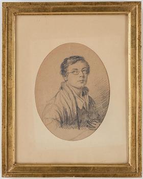 Carl Wahlbom · CARL WAHLBOM, tillskriven, blyerts, osignerad.