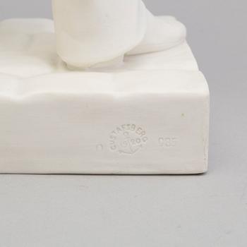 TWO PARIAN FIGURES, Gustafsberg 1894 and 1920.