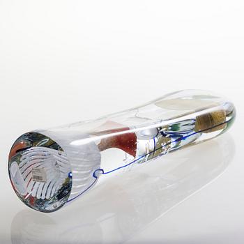 OIVA TOIKKA, glasskulptur "Latina II", signerad Oiva Toikka Iittala 2010, numrerad 13/30.