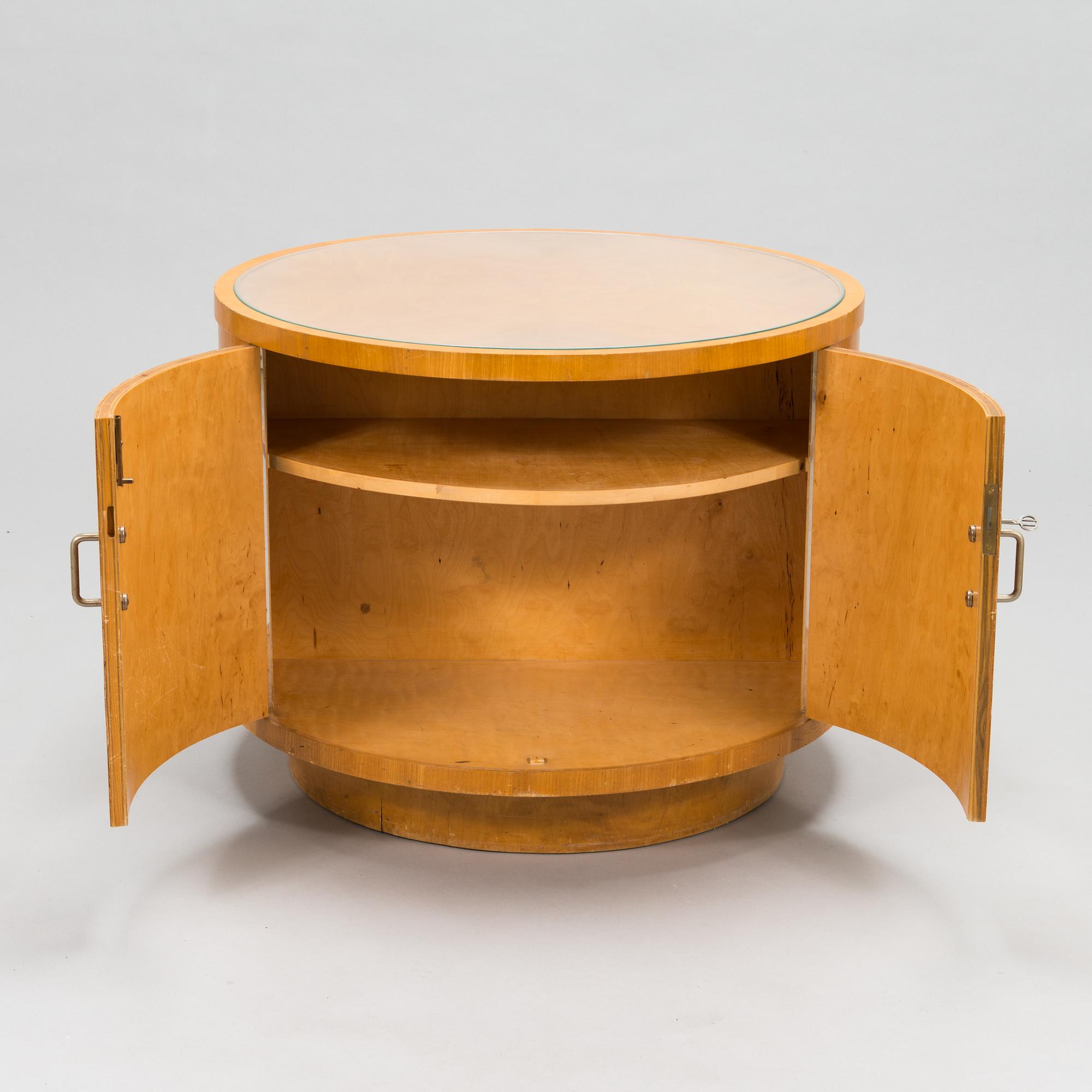 A mid-20th century bar cabinet /bar table.
