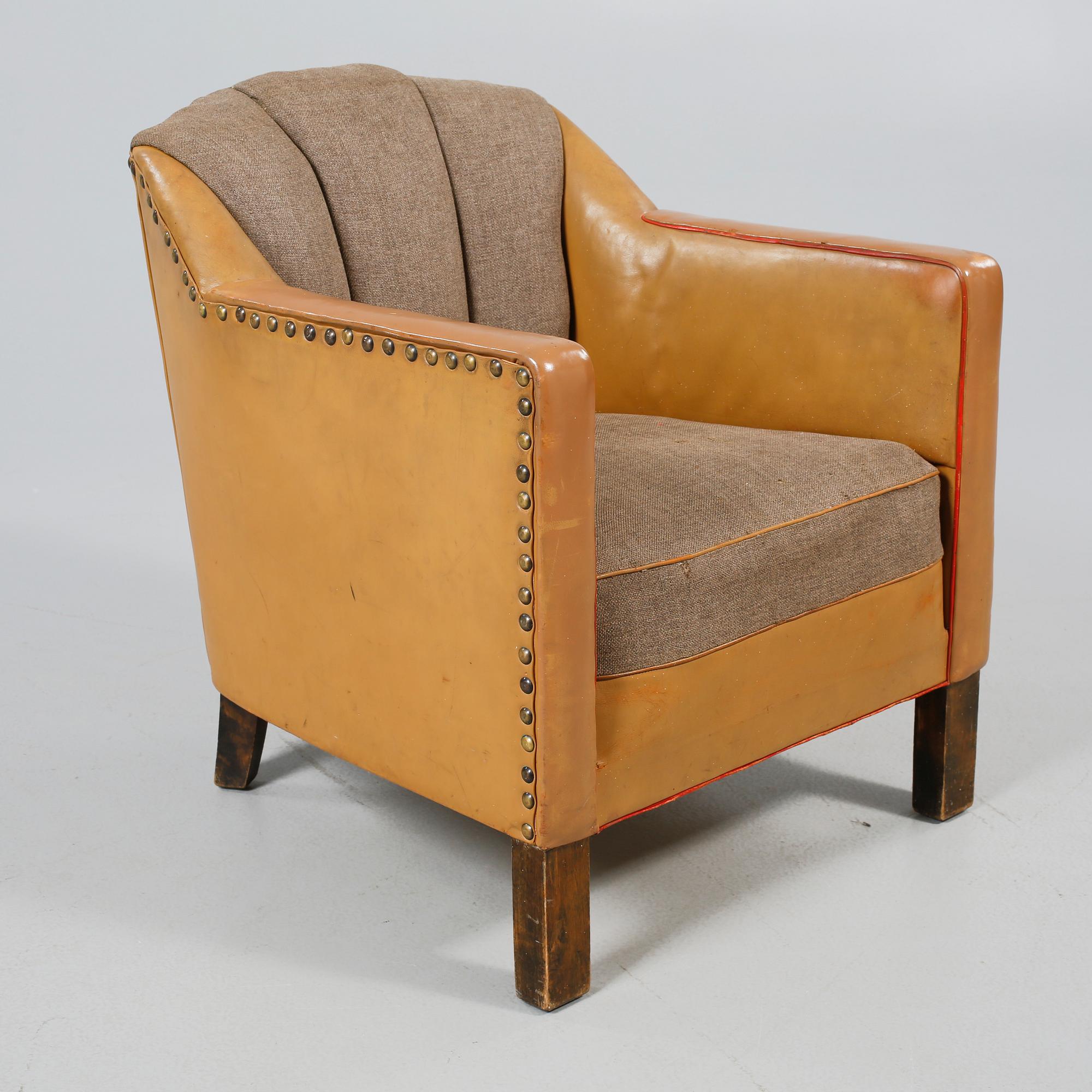 CLUBFÅTÖLJ, 1900-talets första hälft.