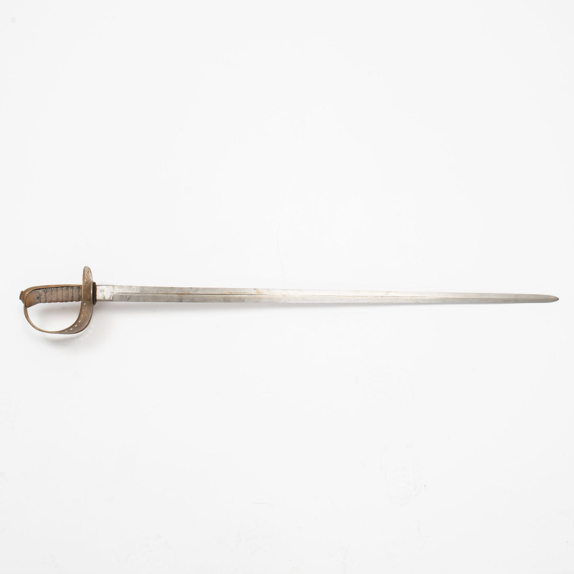 A Swedish cavalry saber.