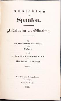 BOK, "Landscape Annual or tourist in Spain for 1836 Andalusia", Wien 1836.