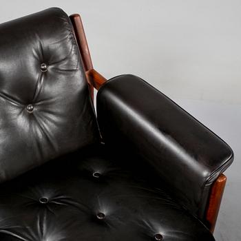 FÅTÖLJER, ett par, Karl-Erik Ekselius, JOC möbler, 1960/70-tal.