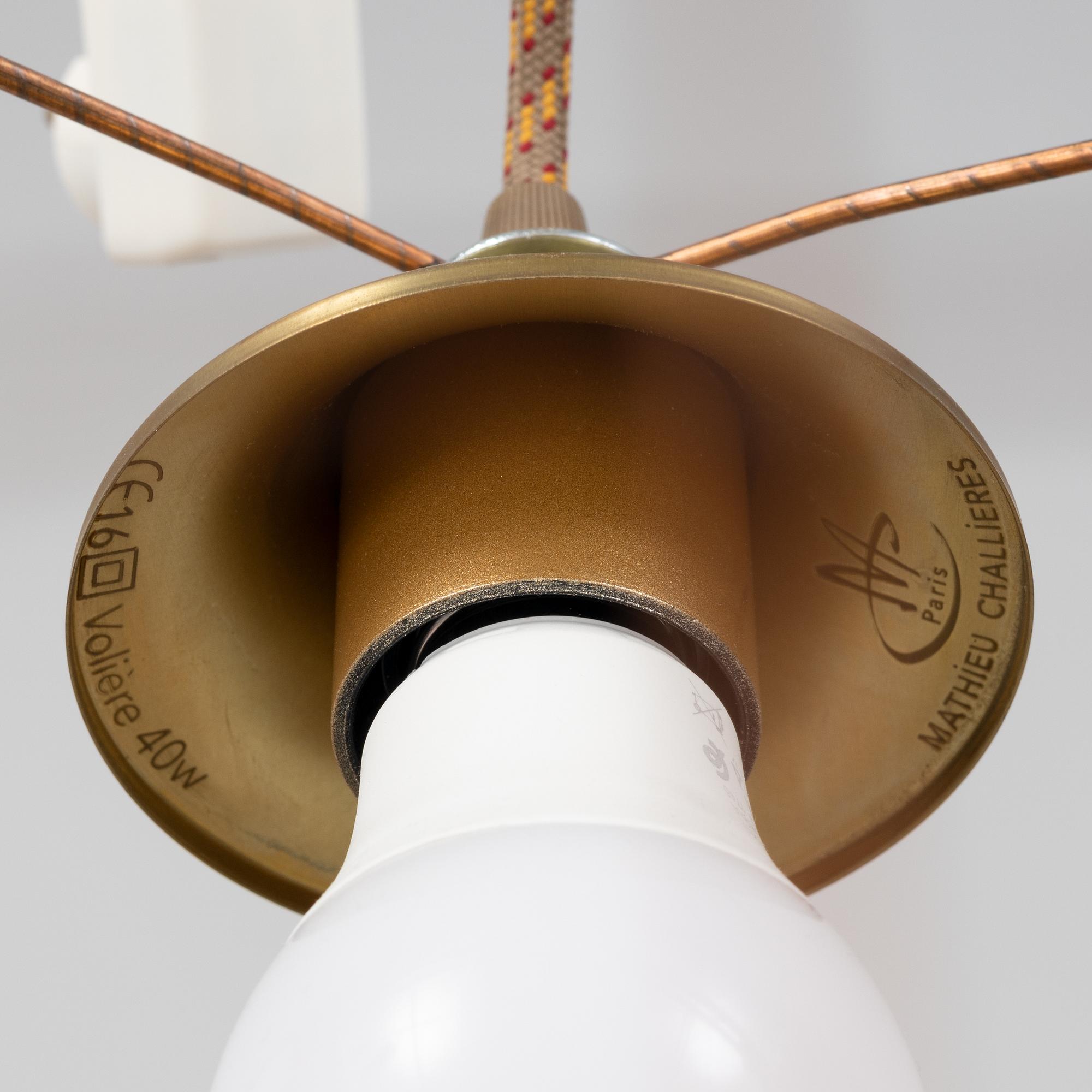 Mathieu Challieres, taklampa, Petite Volière, 2000-tal.