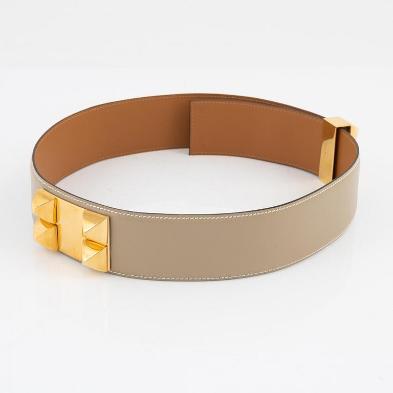Hermès, skärp, "Collier de Chien", 2003, Storlek 75.