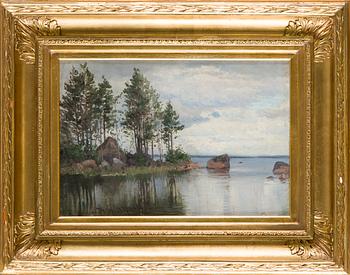 Thorsten Waenerberg, Sjölandskap.
