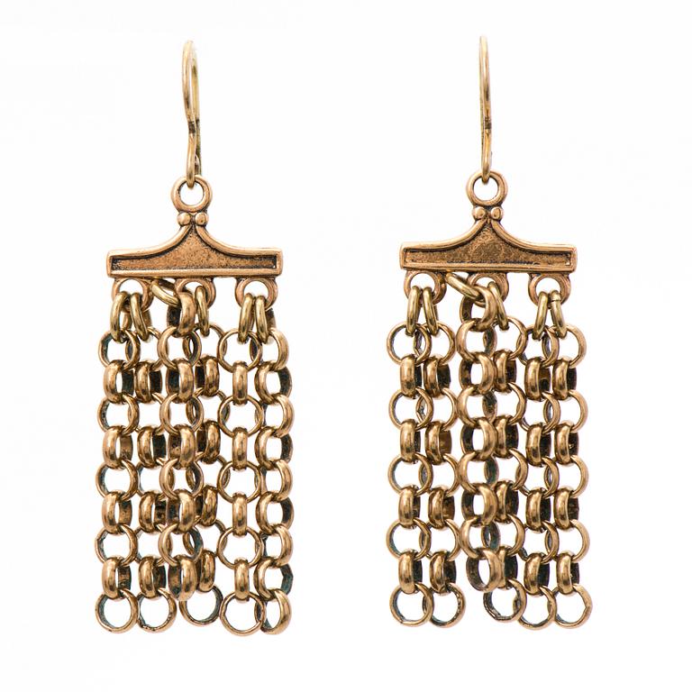 HALSSMYCKE, ARMBAND och ÖRHÄNGEN, brons. "Hämäläinen juhlakääty" Kalevala Koru.