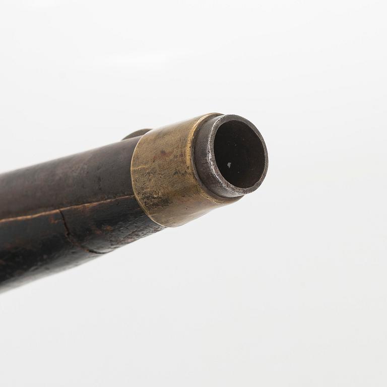 A Russian flintlock pistol, model 1809.