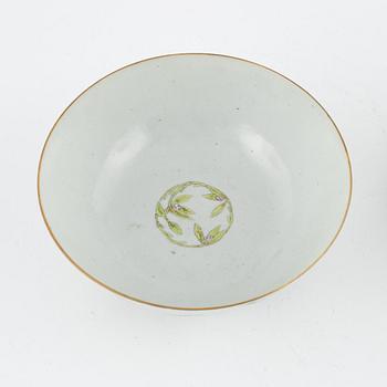 Two Chinese porcelain bowls, early 20th Century.