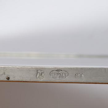 A Swedish Grace pewter mirror, Schreuder & Olsson AB, Stockholm, 1929.