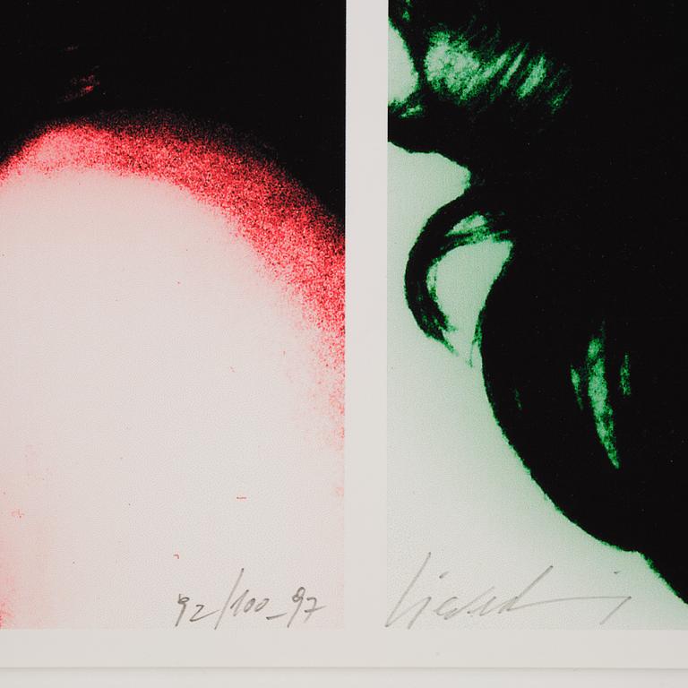 Katharina Sieverding, Untitled (Self portrait).