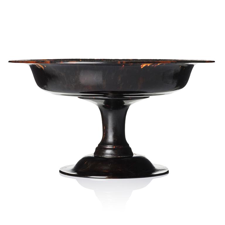 A tortoiseshell centrepiece, late 19th century.