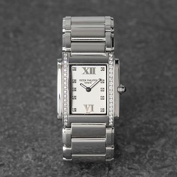 1020. Patek Philippe, Twenty-4, "Diamond Dial", ca 2002.