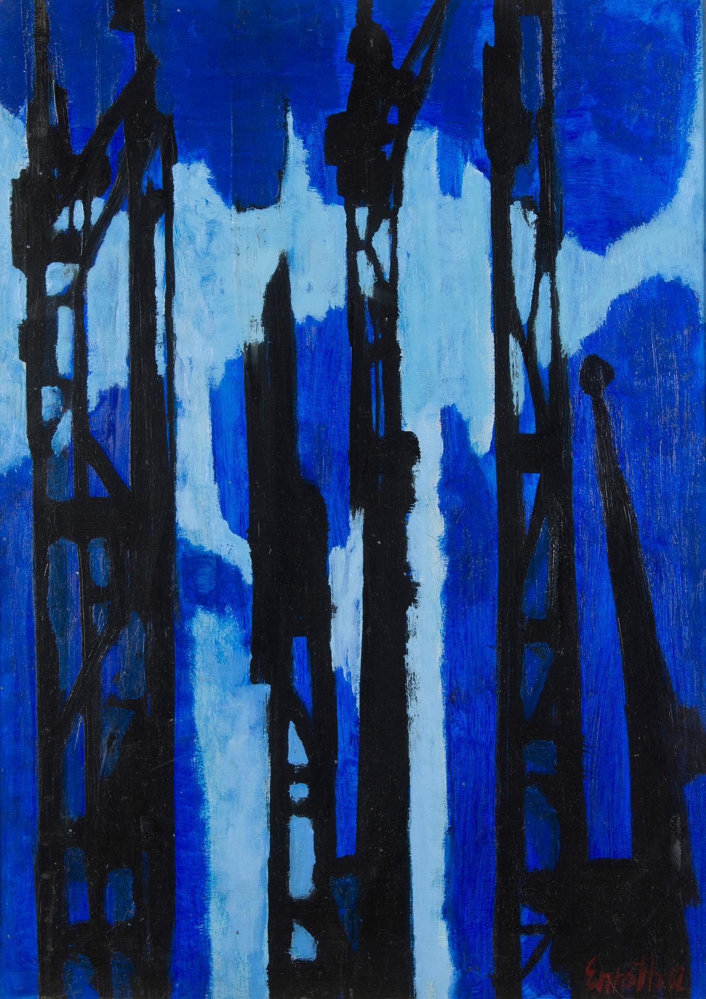 Erik Enroth, Sininen.