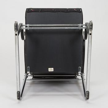 Yrjö Kukkapuro, A 1980s 'Experiment' open armchair for Avarte, Finland.
