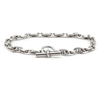 HALSKEDJA, silver, Hermès, Paris. Vikt ca 96 gram.