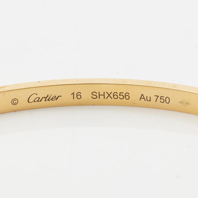 Cartier, bracelet, "Love" small, 18K gold.